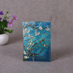Starry Sky Passport Cover Travel Wallet Landscape Passport Holder