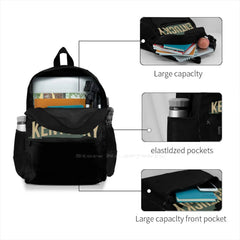 State Bags Travel Laptop Backpack State Of Map Home Flag Girl Men Women Love