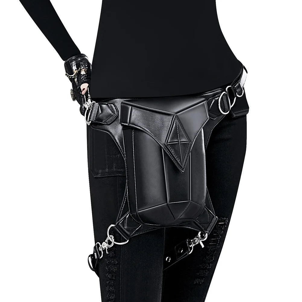 Steampunk Belt Bag Retro Women's Halloween Shoulder Fanny Pack