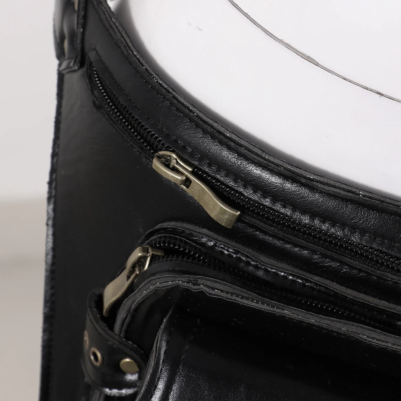 Steampunk Retro Rubber Crossbody Waist Bag