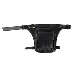 Steampunk Retro Rubber Crossbody Waist Bag