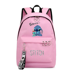 Stitch Bags School Backpack Pattern Cartoon Stitch Schoolbag Teens School Bag