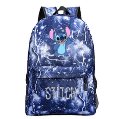 Stitch Students Boys Girls Back to School Gift Mochila Pattern Laptop Backpack