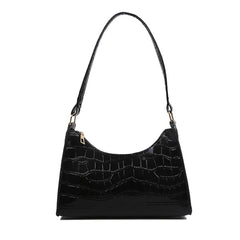 Stone Pattern PU Leather Shoulder Underarm Bags for Women