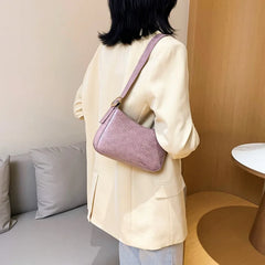 Stone Pattern Retro PU Leather Crossbody Bags for Women Small Shoulder Messenger
