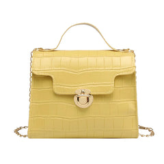 Stone Pattern Women's Shoulder Bag Large Capacity Messenger Handbag