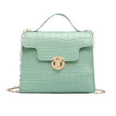 Stone Pattern Women's Shoulder Bag Large Capacity Messenger Handbag