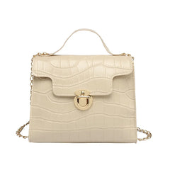 Stone Pattern Women's Shoulder Bag Large Capacity Messenger Handbag