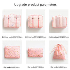 Travel Organizer Clothes Storage Bags Waterproof Packing Cube