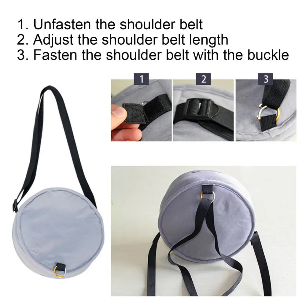 Collapsible Stool Nylon Webbing Telescoping Storage Bag