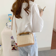 Bohemian Small Knitting Summer Purse Crossbody Bag
