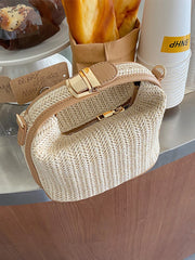 Straw Summer Women's Bag Tote Crossbody Shoulder Bags Handbag