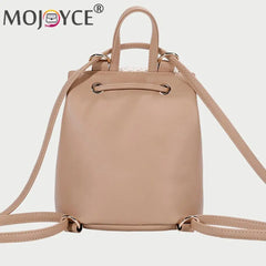 Straw Woven Backpack Beach Women Leather Pompom Travel Shoulder Bag