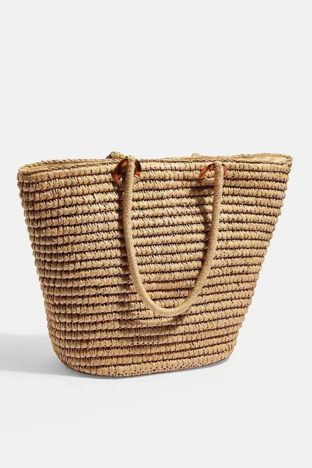 Straw Bag Women's Bag Shoulder Portable Large-Capacity Beach Woven Bag