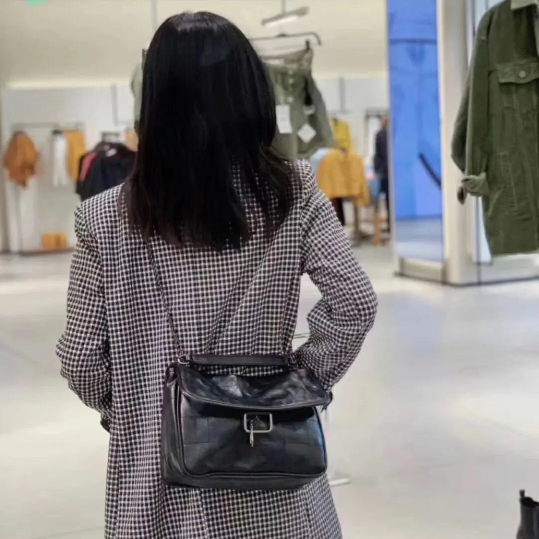 Retro Shoulder Bag Crossbody Chain Purse Autumn Winter Handbag