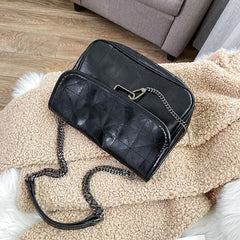 Retro Shoulder Bag Crossbody Chain Purse Autumn Winter Handbag