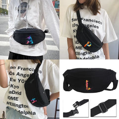 Street Unisex Shoulder Bag Sports Multifunctional Chest Bag Messenger Bag