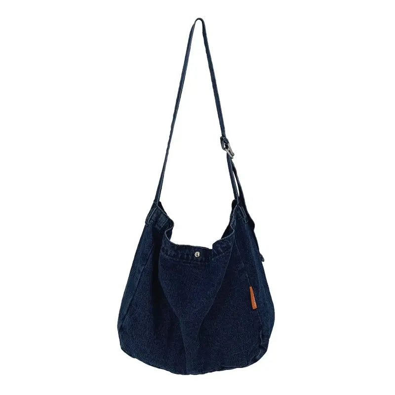 Harajuku High Capacity Cowboy Crossbody Bag Retro Casual Female Tote