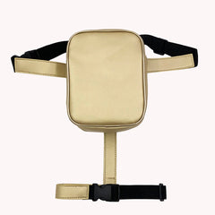 Waist Leg Bag PU Leather Fanny Pack Shoulder Bag
