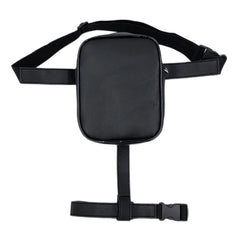 Waist Leg Bag PU Leather Fanny Pack Shoulder Bag