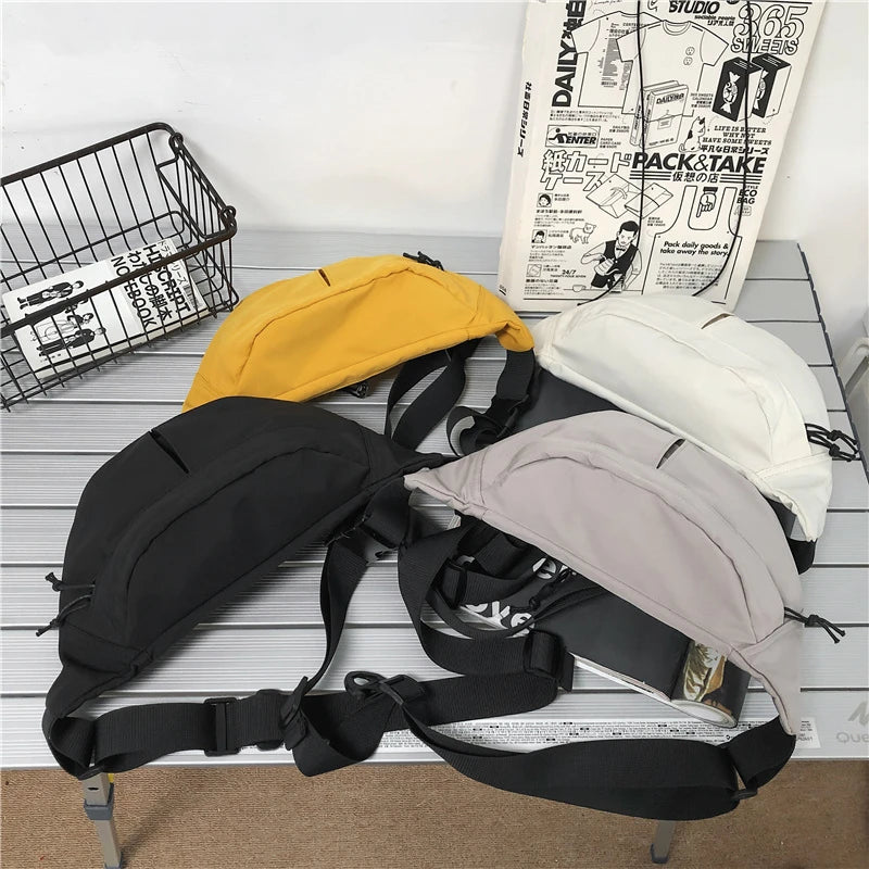 Hip-hop Belt Bag Multifunction Chest Pack Outdoor Sport Waist Bag