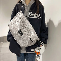 Hip-hop Waist Bag Multifunction Nylon Fanny Pack Chest Pack