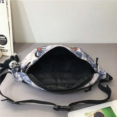 Street Hip-hop Waist Bag Unisex Fanny Pack Large Capacity Shoulder Crossbody