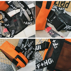 Men's Military Chest Rig Bag Hip Hop Waist Packs