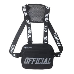 Men's Military Chest Rig Bag Hip Hop Waist Packs