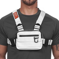 Military Chest Rig Bag Men Hip Hop Functional Waist Packs