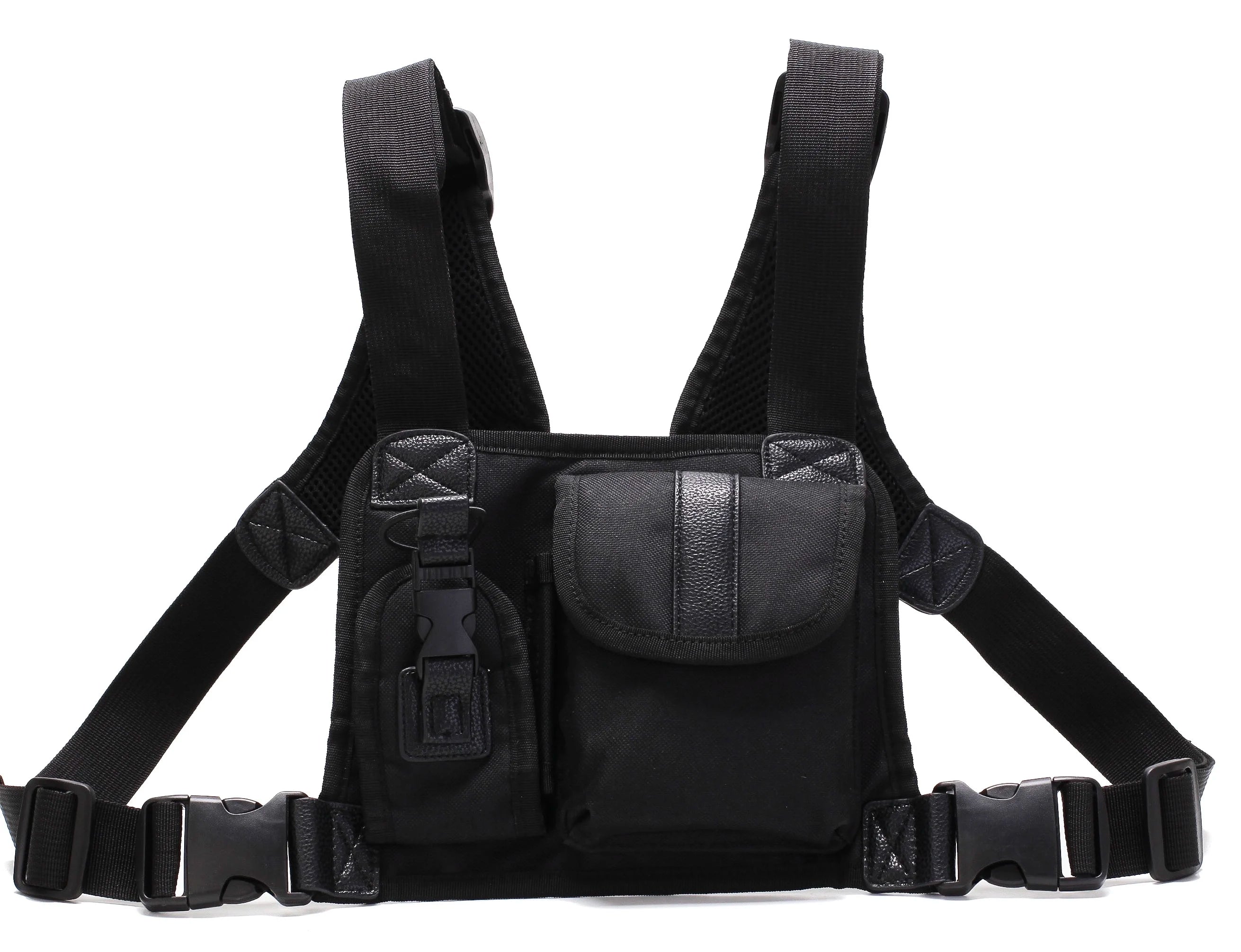 Street Style Tactical Chest Rig Bag Hip Hop Military Chest Bag
