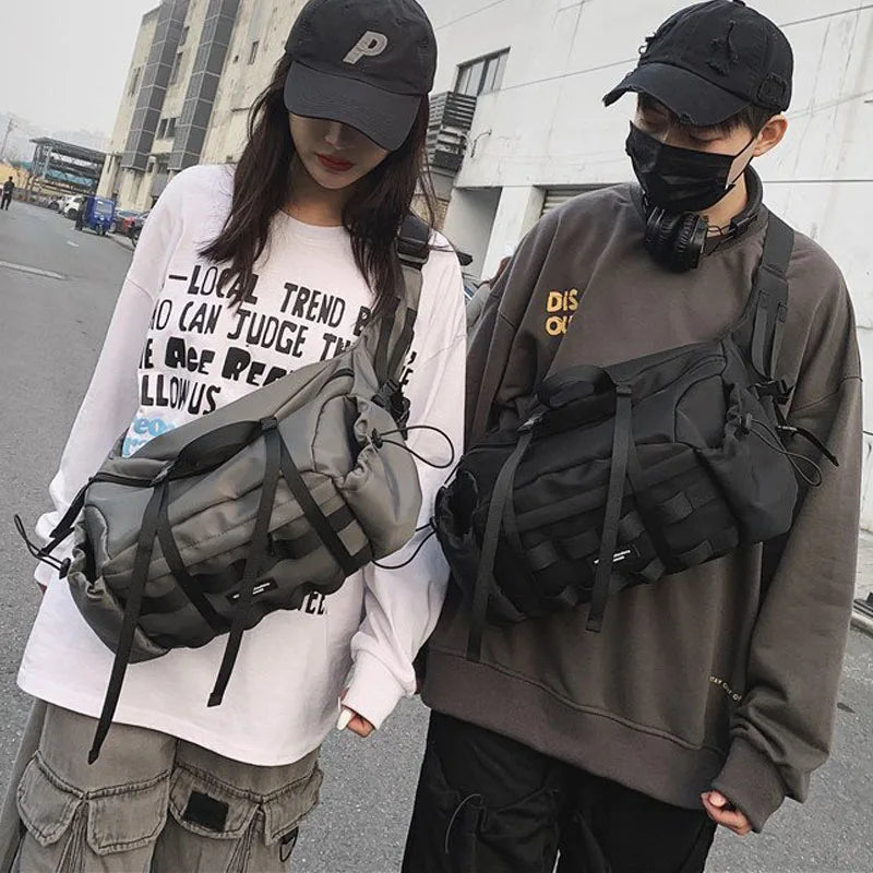 Nylon Crossbody Bags Chest Pack Shoulder Bag Waist Packs Phone Pack