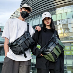 Unisex Street Waist Bag Hip-hop Wild Women Shoulder Messenger Bag