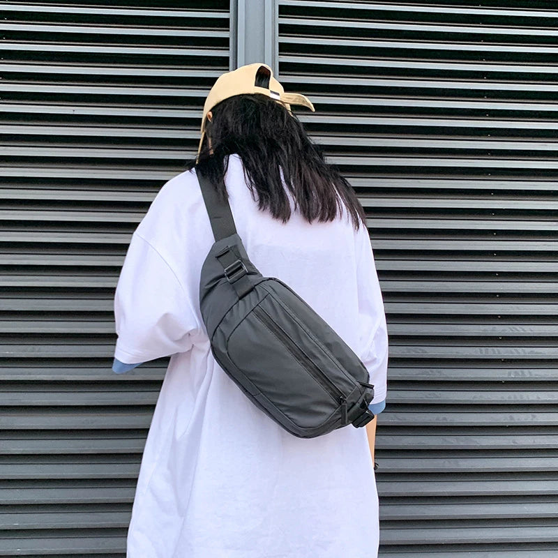 Unisex Street Waist Bag Hip-hop Chest Pack Fanny Pack Women's Belt Bags