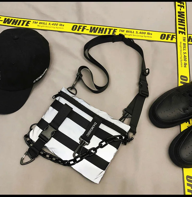 Tactical Chest Bag Streetwear Men Women Hip Hop Waist Pack Phone Pocket