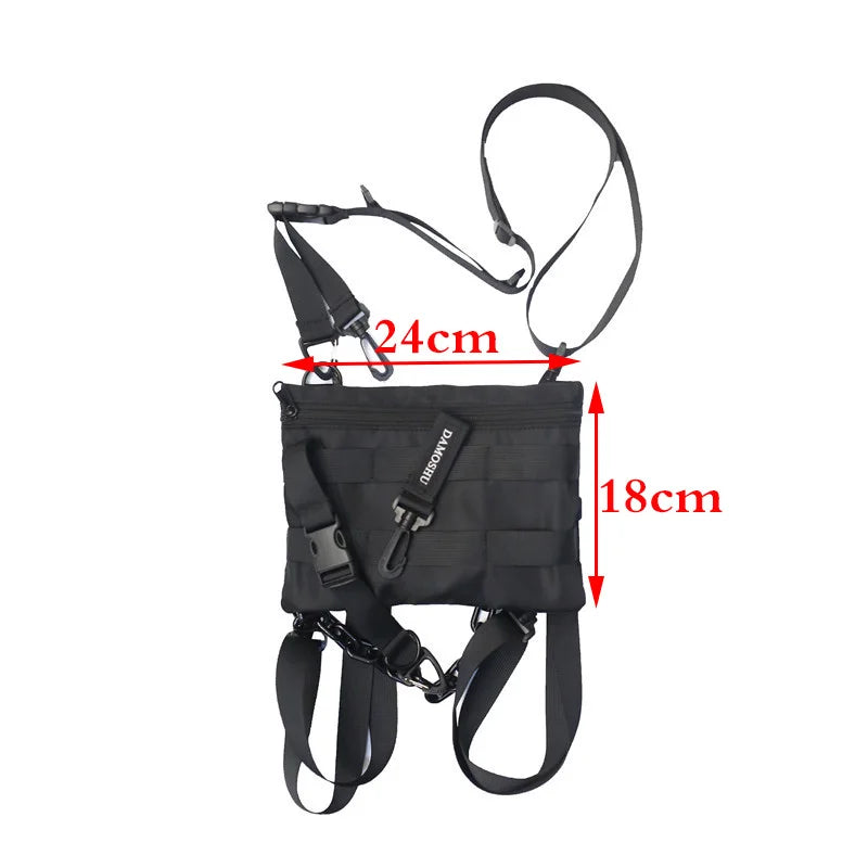 Tactical Chest Bag Streetwear Men Women Hip Hop Waist Pack Phone Pocket