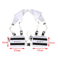 Streetwear Punk Chest Rig Bag Unisex Hip-Hop Tactical Chest Bags