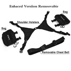 Streetwear Punk Chest Rig Bag Unisex Hip-Hop Tactical Chest Bags
