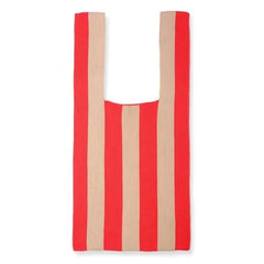 Stripe Shoulder Bag Tote for Women Purse Satchel Travel Bag