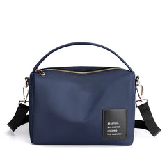 Nylon Shoulder Bag Large Capacity Anti Theft Travel Handbag