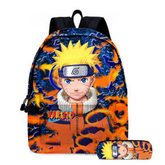 Anime School Bag Set for Students with Pencil Case