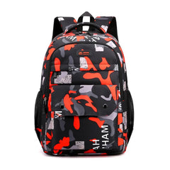 Kids Camo Backpack Lightweight School Bag for Outdoor Travel