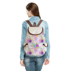 Floral Printed School Backpacks for Girls and Women