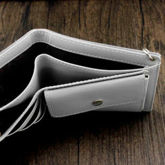 Casual Wallet with Anti Thief Chain for Men and Boys