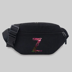 Canvas Sports Messenger Waist Bag Convenient Capacity
