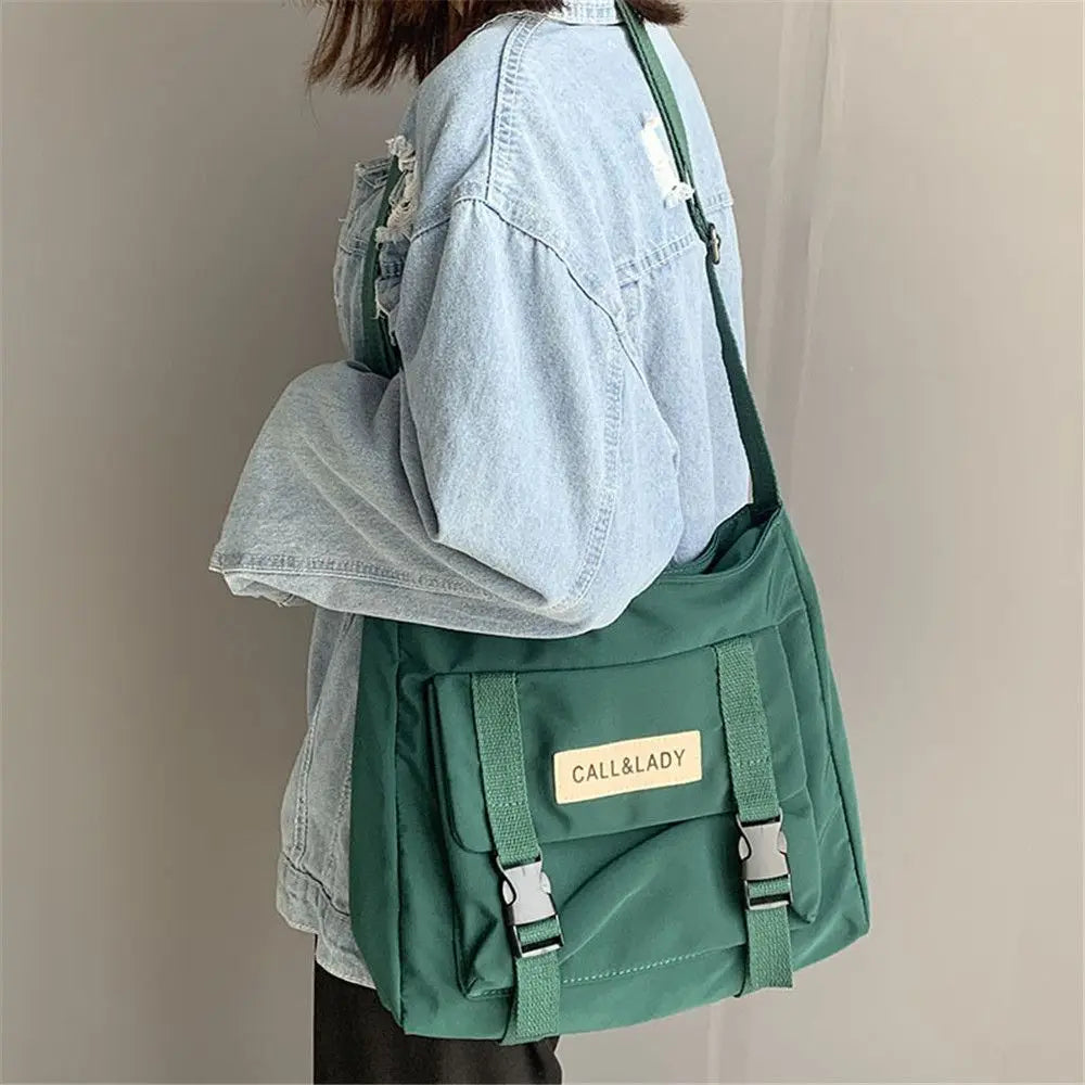 Waterproof Crossbody Bag Messenger Bag Schoolbag