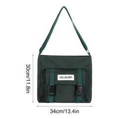 Waterproof Crossbody Bag Messenger Bag Schoolbag