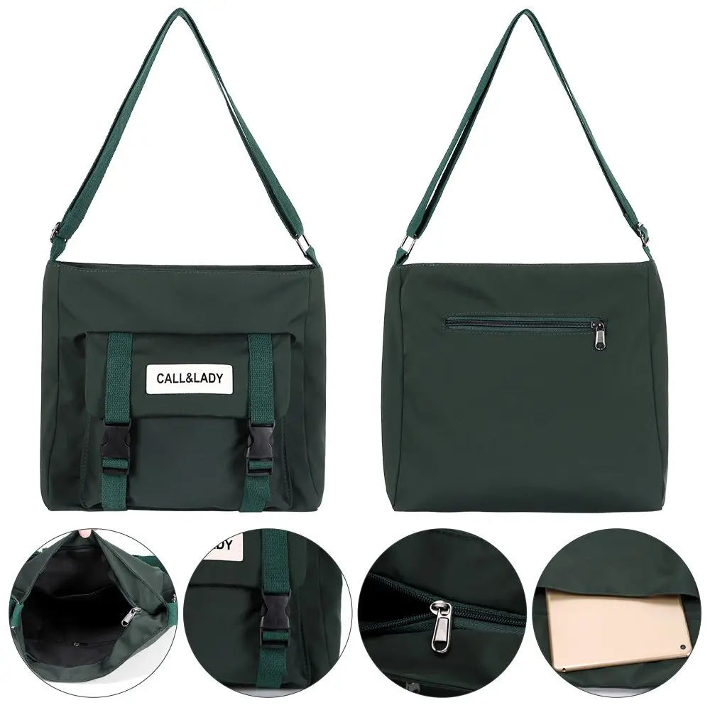 Waterproof Crossbody Bag Messenger Bag Schoolbag