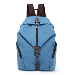 Canvas Backpack School Lady Girl