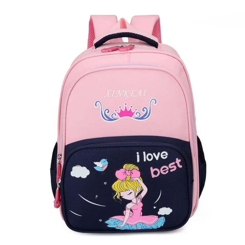 Kids School Backpack Cartoon Printing Boys and Girls Bookbag